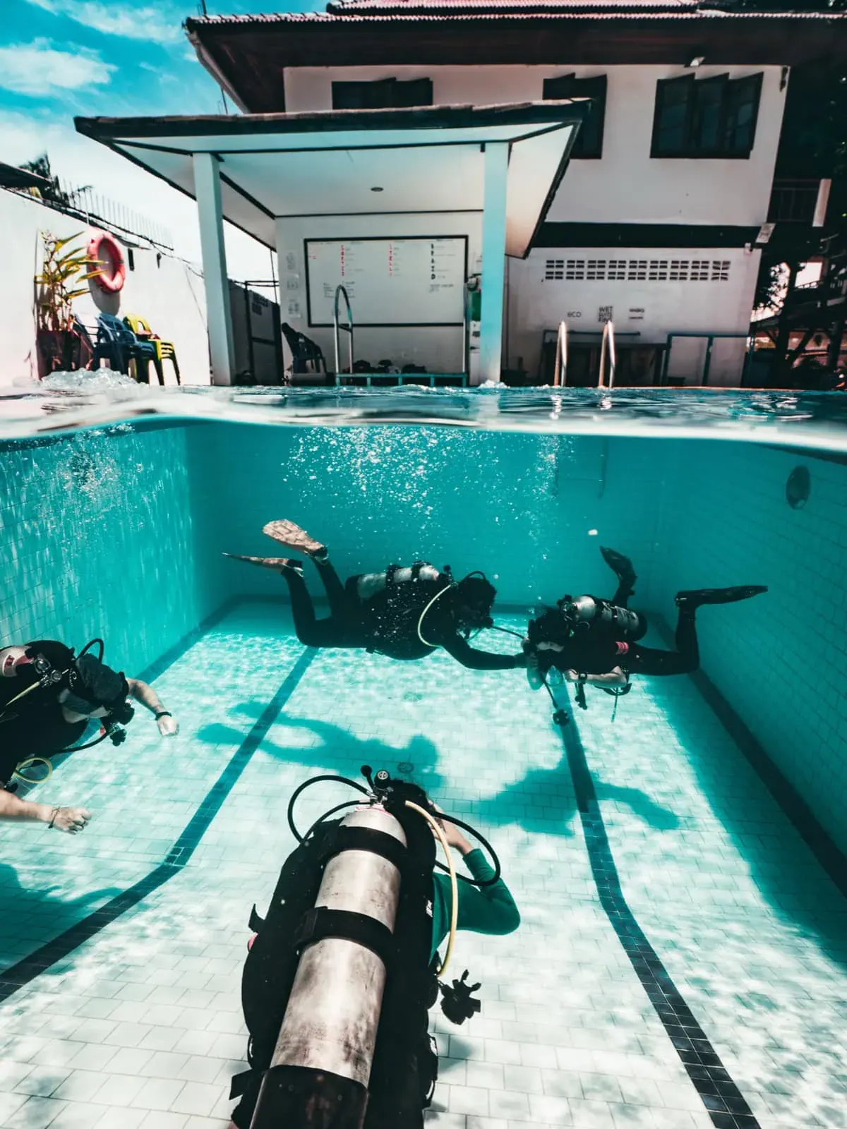 Divemaster course hydronauts koh tao