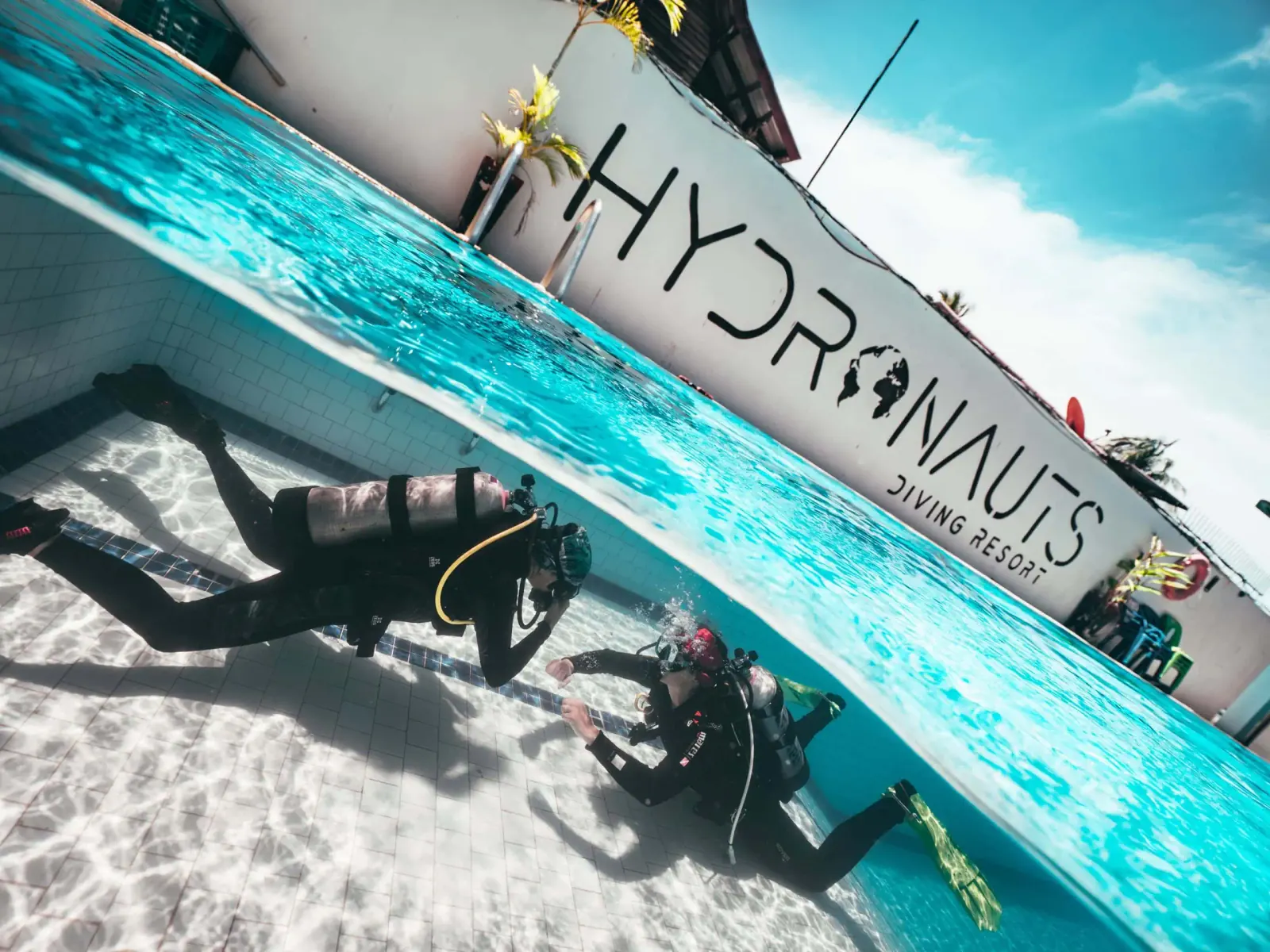 Hydronauts training pool