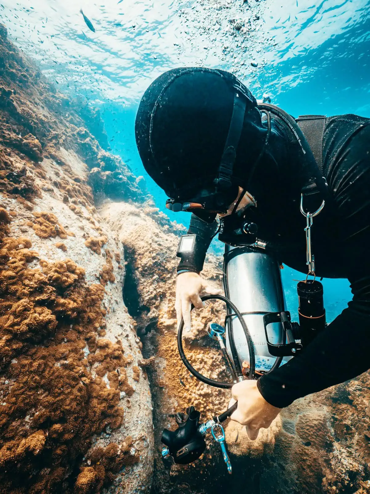 Sidemount course equipment training koh tao